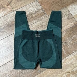 Pink Victoria’s Secret | Green High Waisted Seamless Leggings